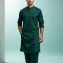 Dark Forest Green- Summer Wash & Wear L-1