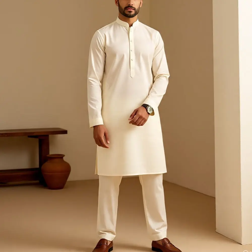 Cream - Summer Wash & Wear L-1